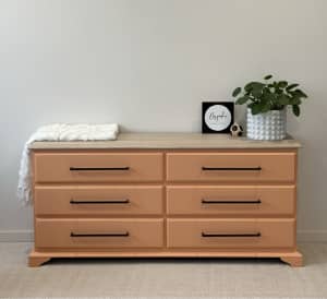 Refurbished dresser chest of drawers