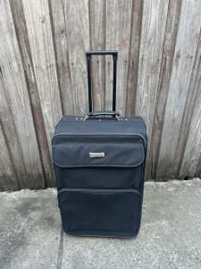 Medium black luggage suitcase