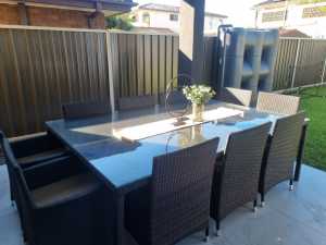 10 Seater outdoor setting