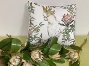 Decorative Cushion with Australian Flora / Fauna design