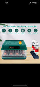 New 64 egg full auto incubator