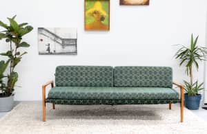 FREE DELIVERY-Retro Vintage FLER NORSK DIVAN Daybed Sofa