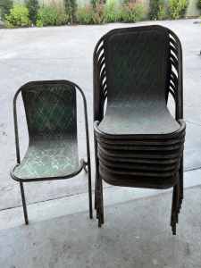 Vintage chairs - set of 10