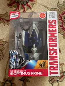 TRANSFORMERS - 3D Deco Light - Optimus Prime