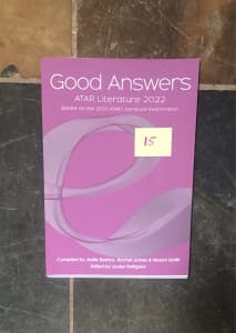 Literature ATAR good answers book