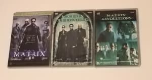 The Matrix Trilogy DVDs