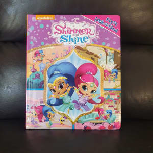 Vgc Shimmer & Shine First Look & Find book Large Hardcover board book