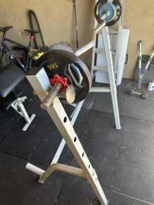Gym equipment, weights