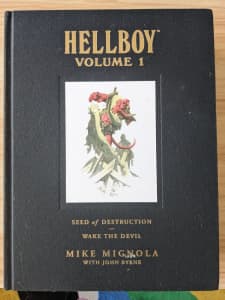 Hellboy Library Edition Volume 1: Seed of Destruction & Wake the Devil