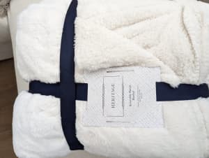 New Blanket for sale- Reversible Sherpa Blanket 