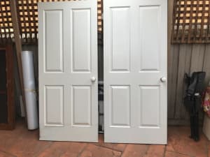 870mm wide 2020 high x 4 panel door