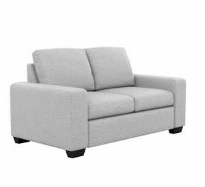 BRAND NEW FACTORY SECOND Drake 2 seater grey Sofa Afterpay