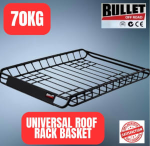 Universal Steel Roof Rack Basket Luggage Carrier - Limited Stock