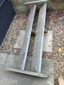 LAST CHANCE TO BUY Outdoor timber stairs