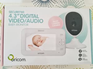 4.3 Digital video/audio baby monitor
Motion sensor
Baby friendly nigh