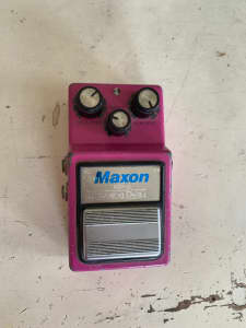 Vintage Maxon Analog Delay guitar pedal 80s