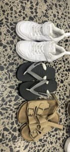 Nike, Havana’s and cotton on sandal size 28