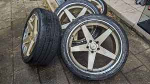20 inch Hussla wheels 114.3