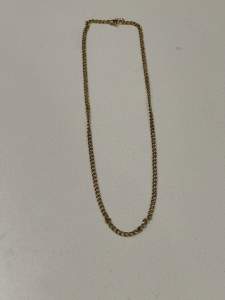 18ct Yellow Gold Chain Necklace 62cm 28.72G