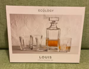 LOUIS DECANTER & 6 GLASS SET