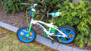 Childrens 16-inch Bicycle with Training Wheels
