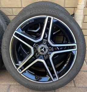 Mercedes Benz 18 A / B / CLA * AMG * Wheels Rims 80% Bridgestone Tyre