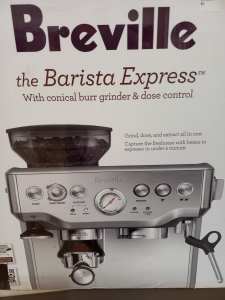 Coffee Machine Breville Barista Brand New