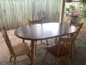 Dining Table with four chairs