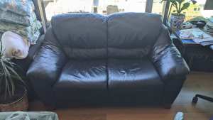 Free 2 Seat Leather Couch