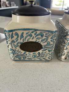 Canisters - Tea and Sugar