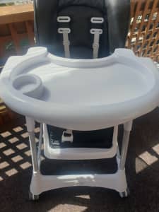 Steelcraft high and low chair in very good used condition 
