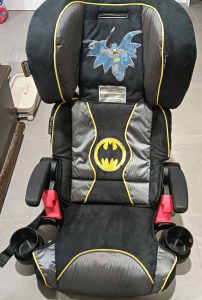 Adjustable car batman safety booster seat
