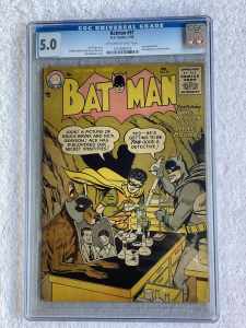 Batman Bat-Hound Origin issue - Rare CGC Silver Age Batman comics