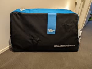 Chain Reaction Cycling Pro Bike Bag - used once only - $250 Neg