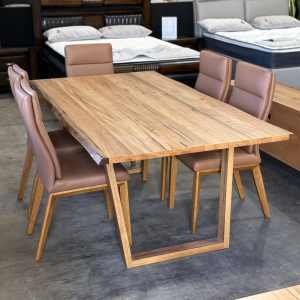 New Marri Dining Table with Live Edge