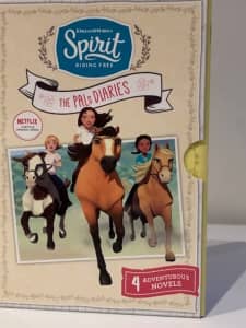 Spirit Riding Free Scholastics 4 book set EUC