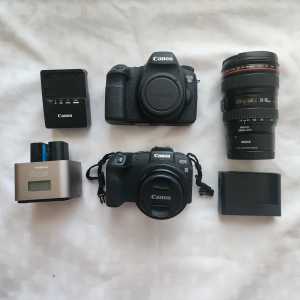 Canon EOS RP and 6D mk1 Full Frame Bundle.