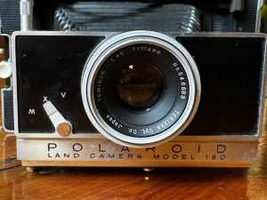 Polaroid 180 with GLASS LENS Tomioka 114mm 4.5