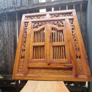 Handcrafted mirror, Balinese Prison Jail style