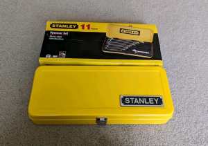 🔧 Stanley 11 Piece R.O.E Metric Spanner Set Including Adjustable Wren