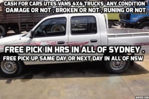 Wanted: all Landcruiser Hilux hiace wanted in any condition from 1984 to 2018