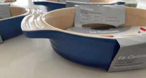 Chasseur Blue Oval Baking Dish, 1.8 Litre (4 Avail) - FIXED PRICE