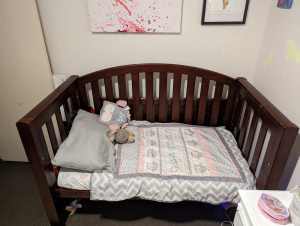 Babyhood baby cot, toddler bed, queen size bed 