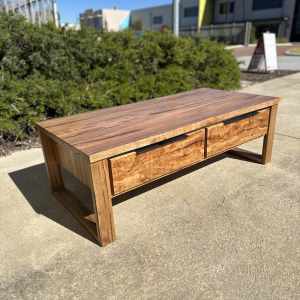 New Solid Marri Coffee Table with Natural Edge