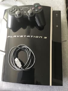 Sony PlayStation 3 Model CECHJ02 and controller