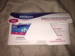 Milton Antibacterial Tablets 8 pack - unused
