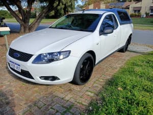 TRICKED OUT 2010 Ford Falcon FG (LPG) White Sportshift Utility LOW KMS
