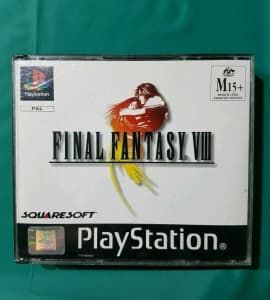 FINAL FANTASY VIII 8 - sony playstation 1 ps1 game - gc - aus pal