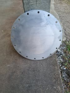 Thick aluminium plate, cover plate 