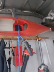 2 kayaks and paddles 100